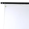 1 x 2m Pure Color Sheer Voile Wall Room Divider Window Curtain