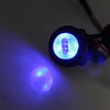 C938 5V 2.1A Single USB Vehicle Power Plug Blue Work Light Water Resistant Motorcycle Socket