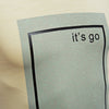 Male Letter Print Pure Color Round Neck Short Sleeve Shirt