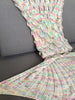 High Quality Fish Scale Shape Mermaid Tail Design Knitting Blanket For Adult