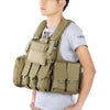 Tactical Military Battle Combat Airsoft Molle Bullet Assault Plate Carrier Vest