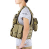Tactical Military Battle Combat Airsoft Molle Bullet Assault Plate Carrier Vest