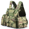 Tactical Military Battle Combat Airsoft Molle Bullet Assault Plate Carrier Vest