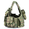 Tactical Military Battle Combat Airsoft Molle Bullet Assault Plate Carrier Vest