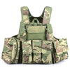Tactical Military Battle Combat Airsoft Molle Bullet Assault Plate Carrier Vest