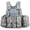Tactical Military Battle Combat Airsoft Molle Bullet Assault Plate Carrier Vest