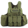 Tactical Military Battle Combat Airsoft Molle Bullet Assault Plate Carrier Vest