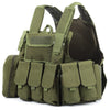Tactical Military Battle Combat Airsoft Molle Bullet Assault Plate Carrier Vest