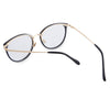 Vintage Unisex TR 90 Metal Frame Ultra Light Myopia Glasses