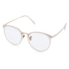 Vintage Unisex TR 90 Metal Frame Ultra Light Myopia Glasses