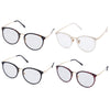 Vintage Unisex TR 90 Metal Frame Ultra Light Myopia Glasses