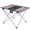 Portable Outdoor Ultralight Foldable Table with Oxford Fabric for Camping Fishing Picnic