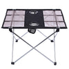 Portable Outdoor Ultralight Foldable Table with Oxford Fabric for Camping Fishing Picnic