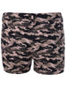 Chic Women's Camouflage Print Shorts