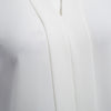 OL Style V-Neck Solid Color Chiffon Blouse for Women