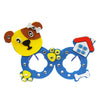 Children Cartoon Stereoscopic Glasses Handmade Stickup Educational Toy