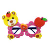 Children Cartoon Stereoscopic Glasses Handmade Stickup Educational Toy