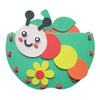 Kid Stereoscopic Sticker Pen Container  Handmade Stickup Educational Toy