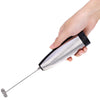 Stainless Steel Electric Milk Frother Mixer Handhold Egg Foamer Stirrer