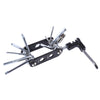 SAHOO 15 in 1 Bicycle Cycling Multifunctional Repair Tools Tire Tyre Glue Patch Pump Kit with Bag