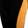 Active Round Collar Color Block Cut Out Jumpsuit for Women