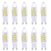 Lightme 10PCS G9 AC 220V 3W SMD 2835 LED Bulb with 51 LEDs