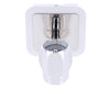 Lightme GU10 Single Head Mirror Light 360 Degree Rotating Chrome Carving Lamp