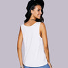 Casual  Scoop Neck Printed Tank Top For Women
