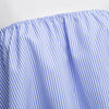 Sexy Off The Shoulder Striped Flounced Blouse for Women