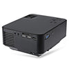 RUISHIDA M1 Portable 1500 Lumens 800 x 480 Pixels Projector with VGA HDMI USB SD Card Slot for Home Office Education