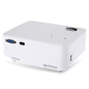 RUISHIDA M1 Portable 1500 Lumens 800 x 480 Pixels Projector with VGA HDMI USB SD Card Slot for Home Office Education