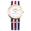 ANGIE ST7203G Men Quartz Watch Swiss Movt 3ATM Detachable Nylon Strap Wristwatch