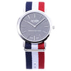 ANGIE ST7203G Men Quartz Watch Swiss Movt 3ATM Detachable Nylon Strap Wristwatch