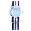 ANGIE 16SS42 Female Quartz Watch Imported Movt Detachable Nylon Band 3ATM Wristwatch