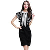 Butterfly Sleeve Bowknot Dress
