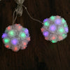 Solar Powered LED Rose Flower Lamp RGB Fairy String Light