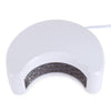Professional Moon Shape 9W LED UV Curing Lamp Nail Gel Polish Dryer