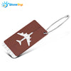 SHINETRIP 2pcs Luggage Hang Tag Boarding Shipment Label with Stainless Steel Ring
