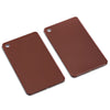 SHINETRIP 2pcs Luggage Hang Tag Boarding Shipment Label with Stainless Steel Ring