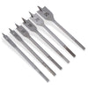 6pcs 10 - 25mm Wood Flat Drill Bits Flat Spade Hex Shank Woodworking Hole Cutters Tools