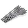 6pcs 10 - 25mm Wood Flat Drill Bits Flat Spade Hex Shank Woodworking Hole Cutters Tools
