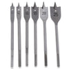6pcs 10 - 25mm Wood Flat Drill Bits Flat Spade Hex Shank Woodworking Hole Cutters Tools
