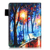 558 PU Leather Painted Protective Cover with Auto Sleep Wake Up Function for Kindle