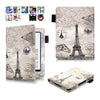 558 PU Leather Painted Protective Cover with Auto Sleep Wake Up Function for Kindle