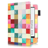 558 PU Leather Painted Protective Cover with Auto Sleep Wake Up Function for Kindle