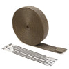 Auto Car Titanium Exhaust Header Tube Fiberglass Heat Wrap Tape
