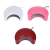 Professional Moon Shape 9W LED UV Curing Lamp Nail Gel Polish Dryer