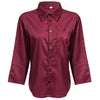 Stylish Turn-down Collar Front Single-breasted Pocket Shirt for Women