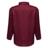 Stylish Turn-down Collar Front Single-breasted Pocket Shirt for Women