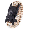 Outdoor Multifunction Fashionable Survival Bracelet with Nylon Rope